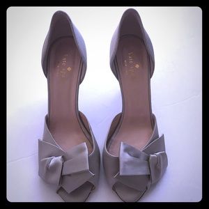 Kate Spade Satin Bow Heels